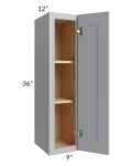 Asheville Grey Shaker 09x36 Wall Cabinet
