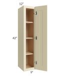 Casselton Ivory 9x42 Wall Cabinet