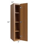 Artisan Walnut Shaker 09x42 Wall Cabinet