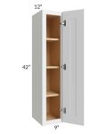 Vail White Shaker 9x42 Wall Cabinet