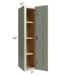 Midtown Pistachio Green Shaker 9x42 Wall Cabinet