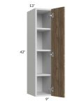 Milan Pecan 9x42 Wall Cabinet