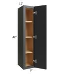 Vienna Black 9x42 Wall Cabinet