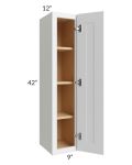Bayville White 09x42 Wall Cabinet