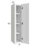 Providence White 9x42 Wall Cabinet