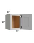 Tuscan Painted Grey 12x15 Wall Cabinet