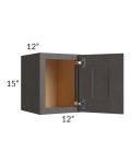 Salem Dark Grey 12x15 Wall Cabinet