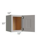 Salem Light Grey 12x15 Wall Cabinet