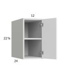 Harbor White 12x22-5/8x24 Wall Cabinet