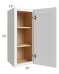 Vail White Shaker 12x30 Wall Cabinet 
