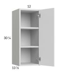 Harbor White 12x30-1/4 Wall Cabinet