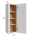 Stratus White 12x36 Wall Cabinet