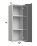 Milan Grey Gloss 12x36 Wall Cabinet
