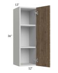 Milan Pecan 12x36 Wall Cabinet