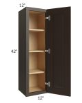 Southport Espresso Shaker 12x42 Wall Cabinet