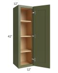 Midtown Hunter Green Shaker 12x42 Wall Cabinet