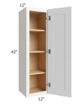 Alpine White Shaker 12x42 Wall Cabinet