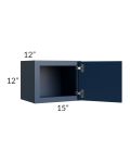Portland Navy Blue 15x12 Wall Cabinet
