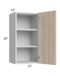 Milan Natural 15x30 Wall Cabinet