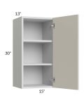 Milan Beige Matte 15x30 Wall Cabinet