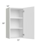 Venetian White Gloss 15x30 Wall Cabinet