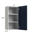 Harbor Navy 15x30-1/4 Wall Cabinet