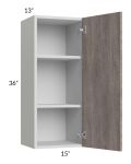 Milan Hazel 15x36 Wall Cabinet