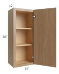 Township Rift Oak 15x36 Wall Cabinet