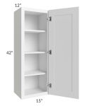 Aspen White Shaker 15x42 Wall Cabinet