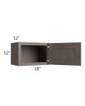 Natural Grey Shaker 18x12 Wall Cabinet