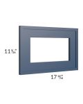 Portland Navy Blue 18x12 Glass Door Only with Glass Included 