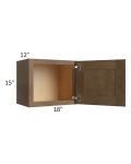 Midtown Mocha Shaker 18x15 Wall Cabinet