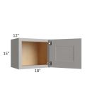 Salem Light Grey 18x15 Wall Cabinet