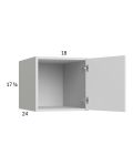 Harbor White 18x17-5/8x24 Wall Cabinet