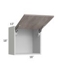 Milan Hazel 18x18 Lift-Up Door Wall Cabinet