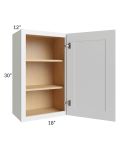 Vail White Shaker 18x30 Wall Cabinet