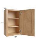 Midtown Timber Shaker 18x30 Wall Cabinet