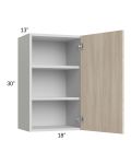 Milan Natural 18x30 Wall Cabinet