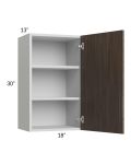 Milan Cafe 18x30 Wall Cabinet
