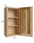 Prairie Shaker 18x36 Wall Cabinet
