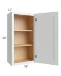 Asheville White Shaker 18x36 Wall Cabinet