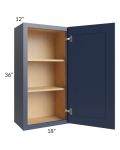 Bayville Blue 18x36 Wall Cabinet