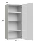 Milan White Gloss 18x42 Wall Cabinet