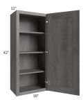 Providence Slate Grey 18x42 Wall Cabinet