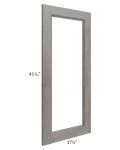 Providence Slate Grey 18x42 Glass Door Only with Glass Included
