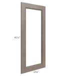 Providence Natural Grey 18x42 Glass Door Only with Glass Included