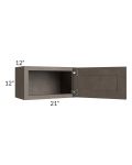 Natural Grey Shaker 21x12 Wall Cabinet