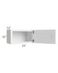 Aspen White Shaker 21x12 Wall Cabinet