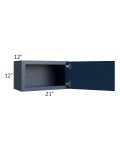 Portland Navy Blue 21x12 Wall Cabinet 