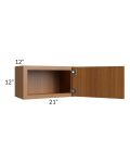 Portland Walnut 21x12 Wall Cabinet 